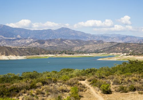 The scenic Cachuma Lake is located in the Santa Ynez Valley California, midway between the beaches of Santa Barbara and the Danish Community of Solvang.  Cachuma Lake is man made  lake created in 1953 when the Bradbury Dam was completed on the Santa Ynez River.